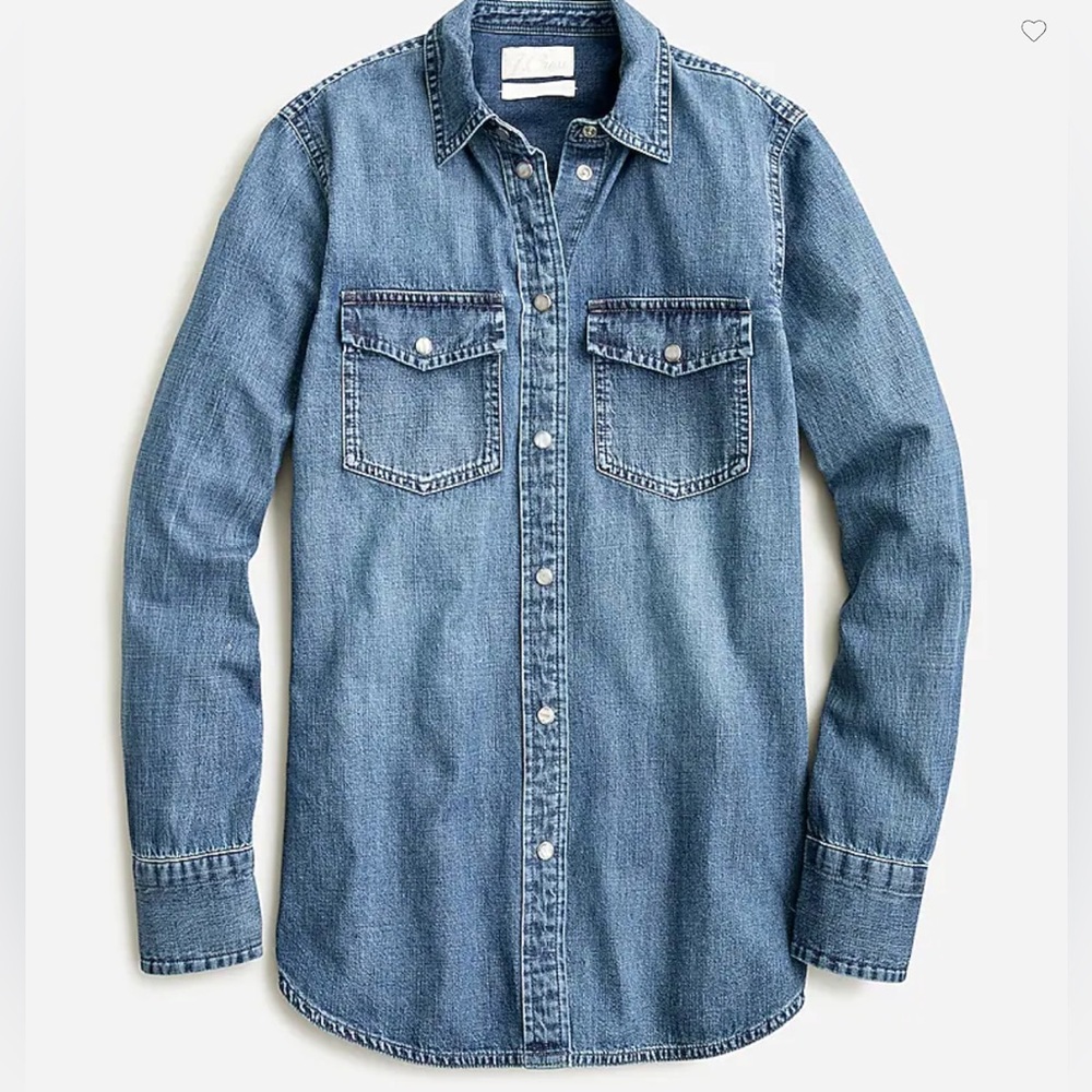 J. Crew Slim-Fit Chambray Shirt